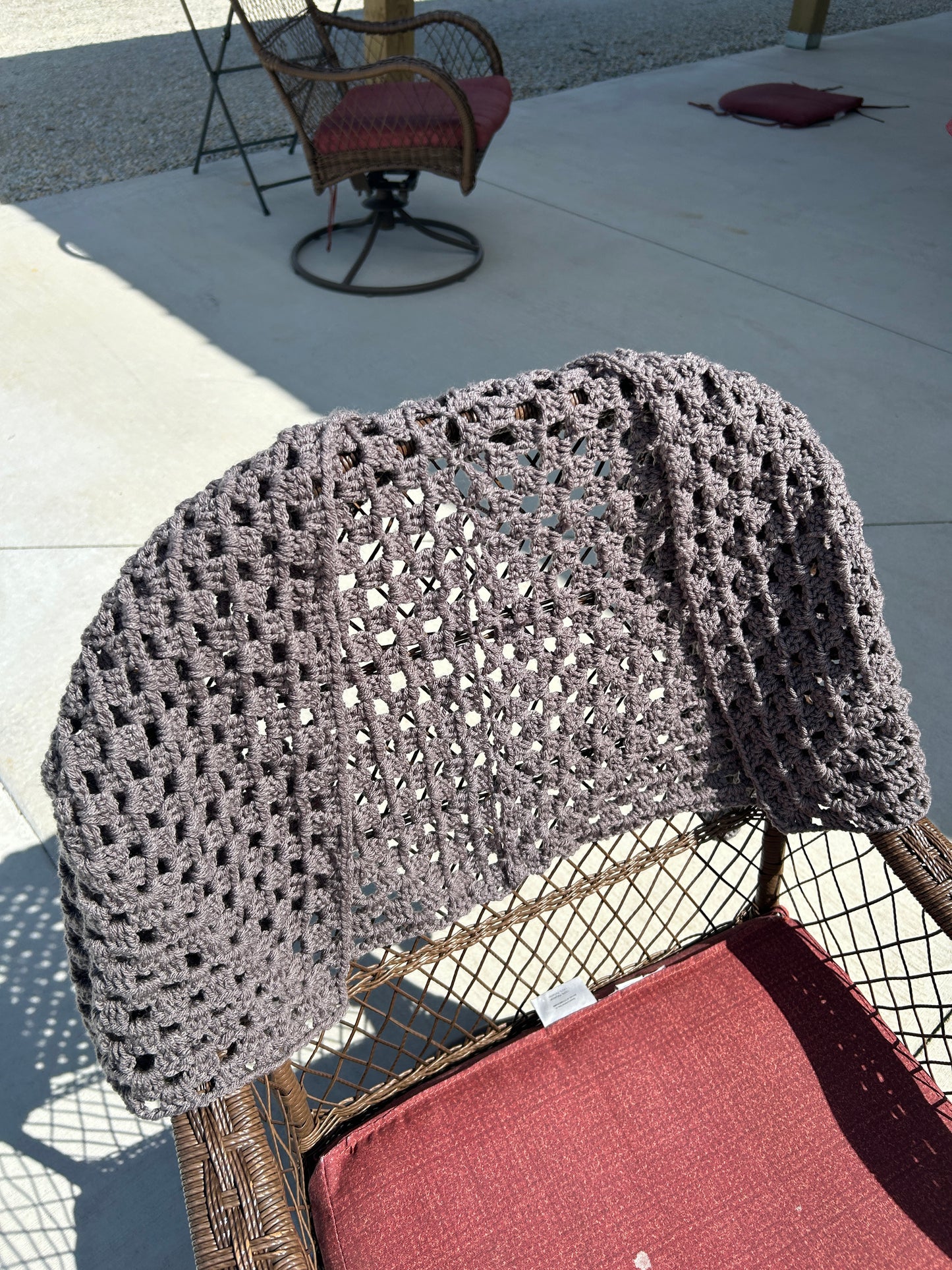 Crocheted Hexagon cardigan