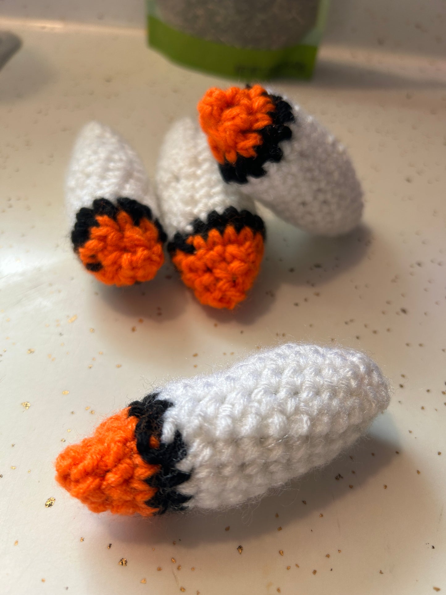 Crocheted Kitty Joints