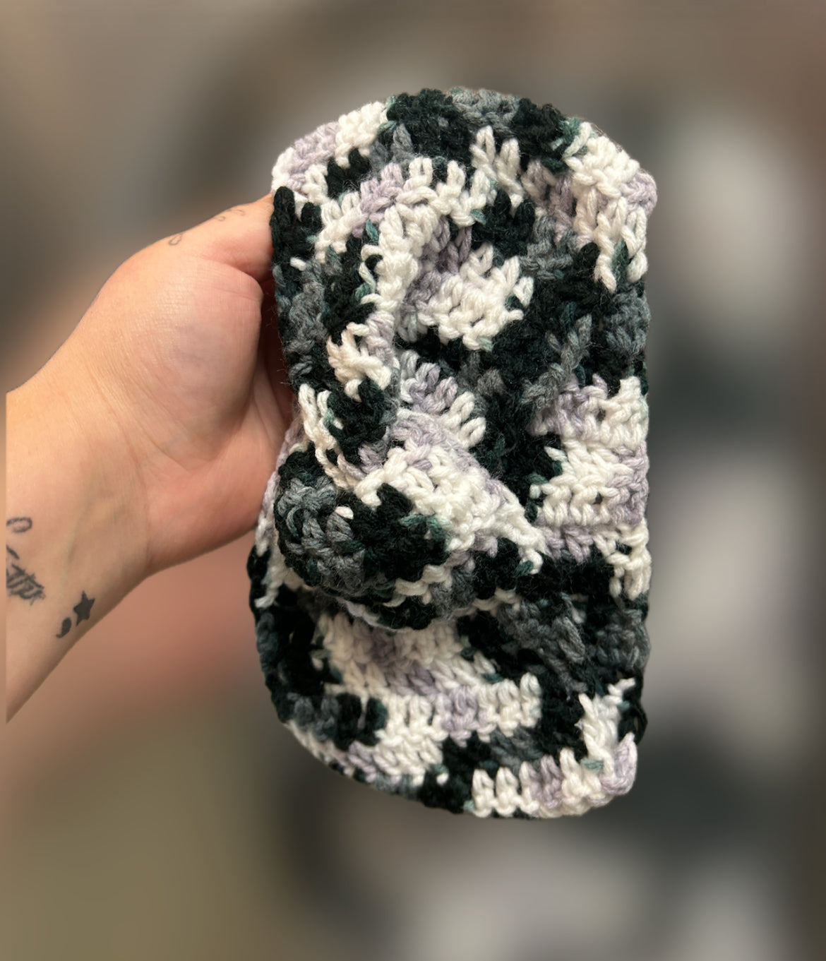 Crocheted Twisty Headband