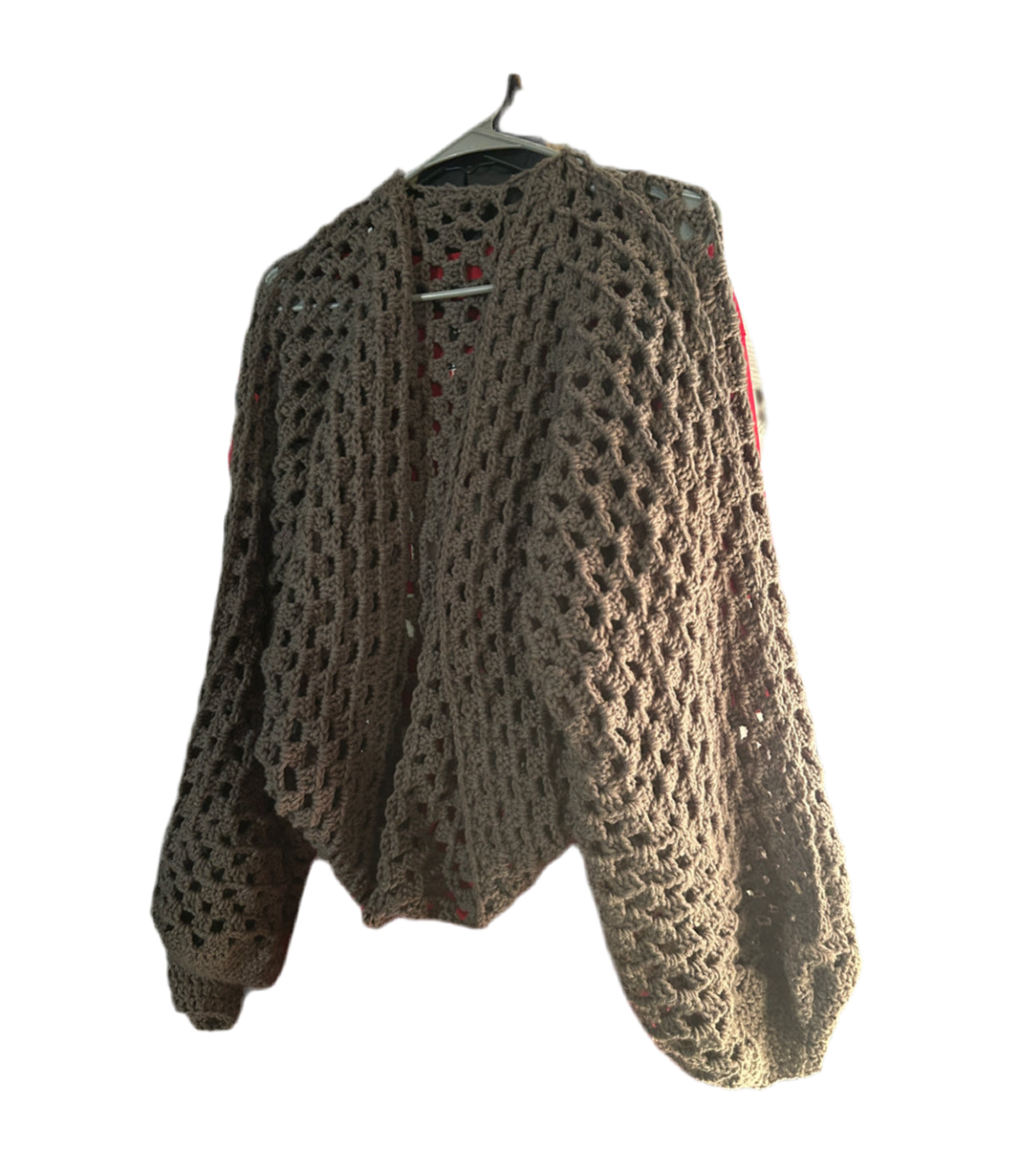 Crocheted Hexagon cardigan