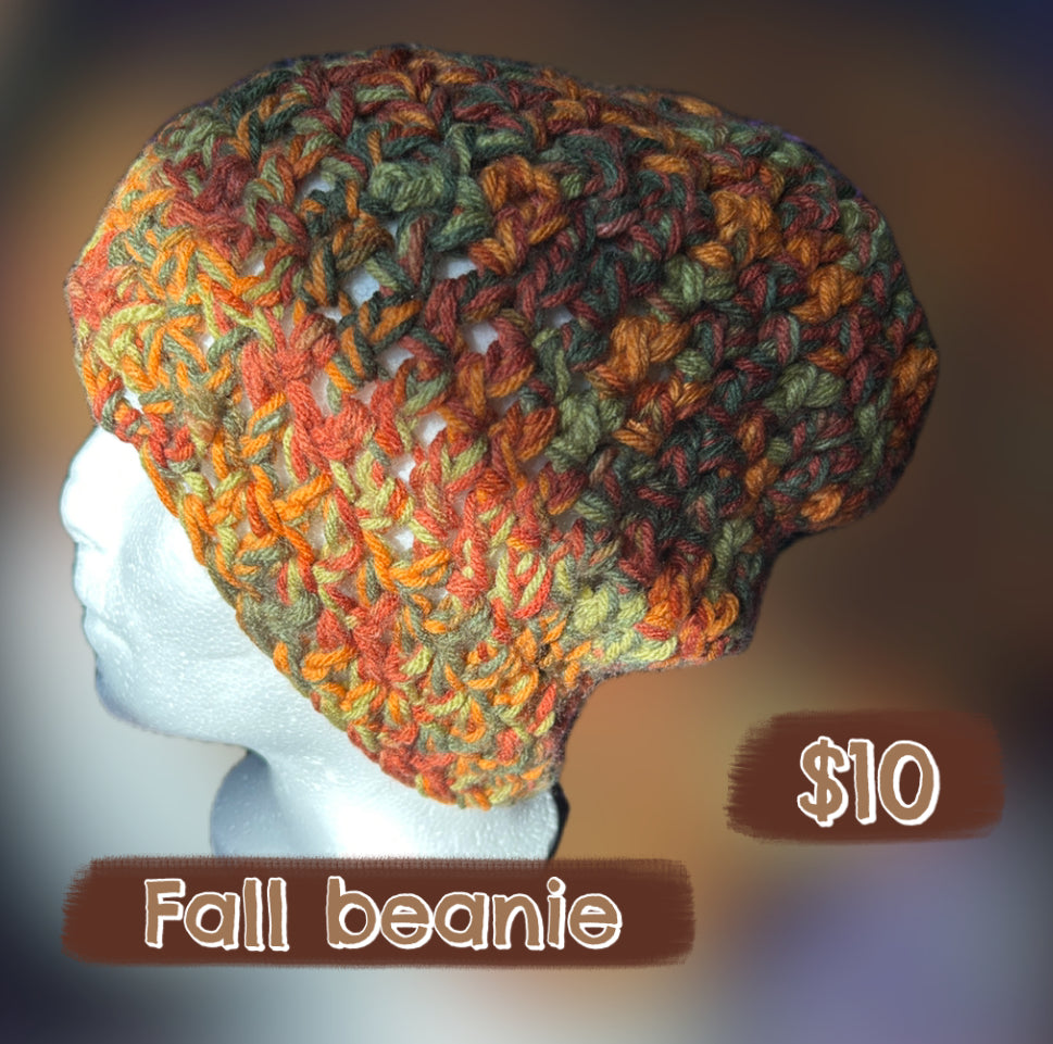 Crocheted Beanie Hat