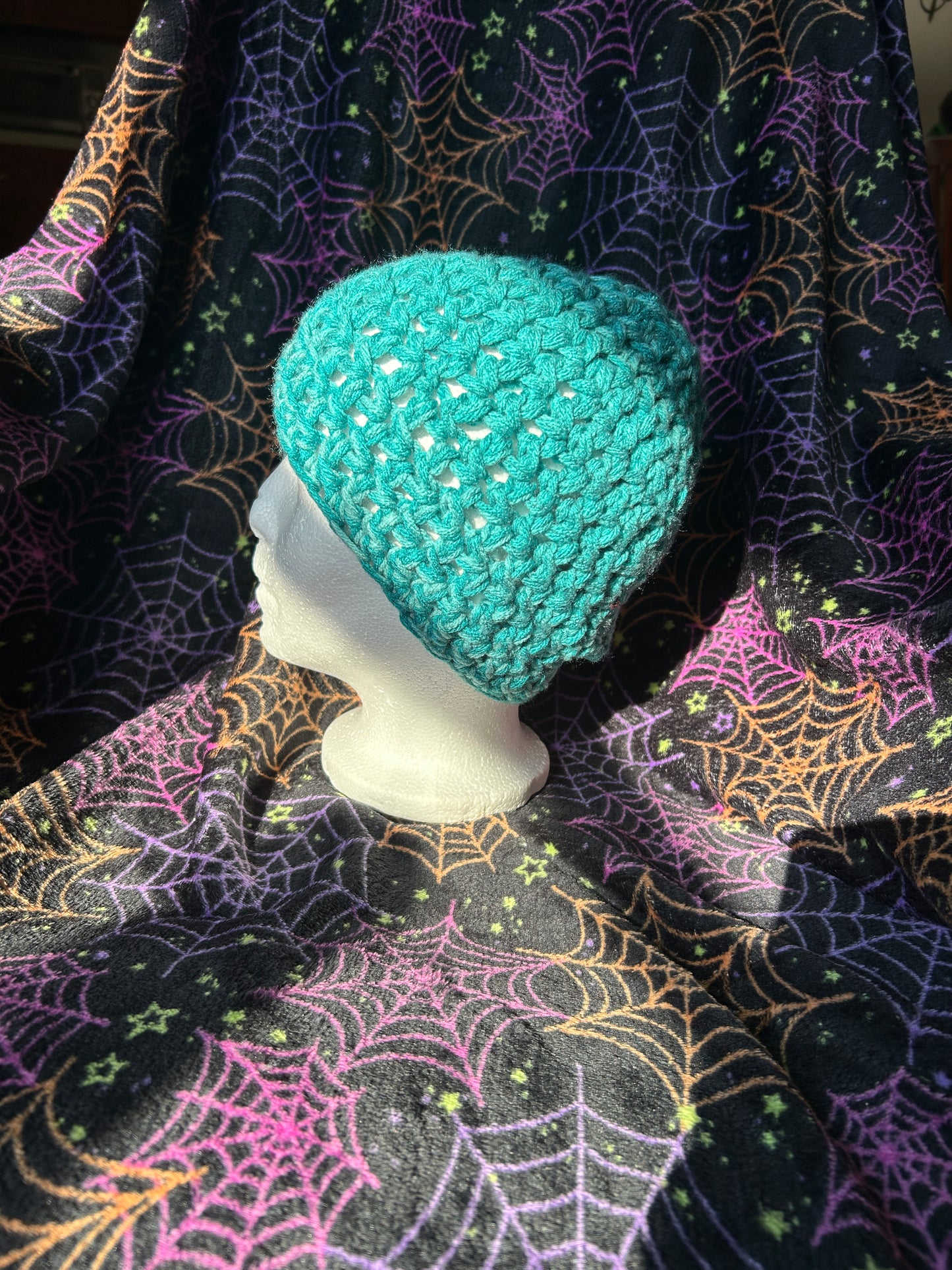 Crocheted Beanie Hat