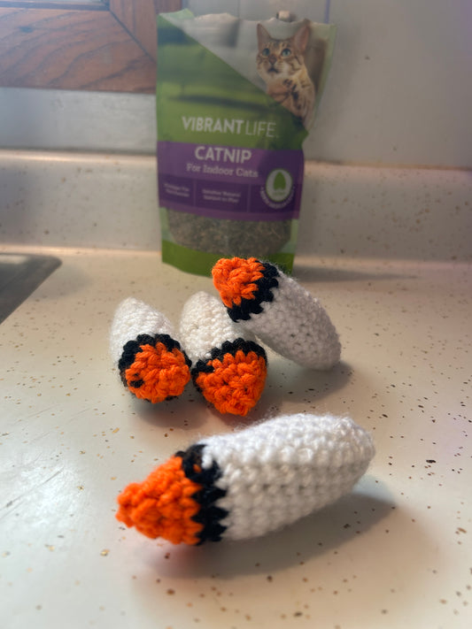 Crocheted Kitty Joints